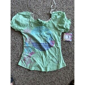 Girls Ocean Pacific top XS 4/5  NWT O.P.